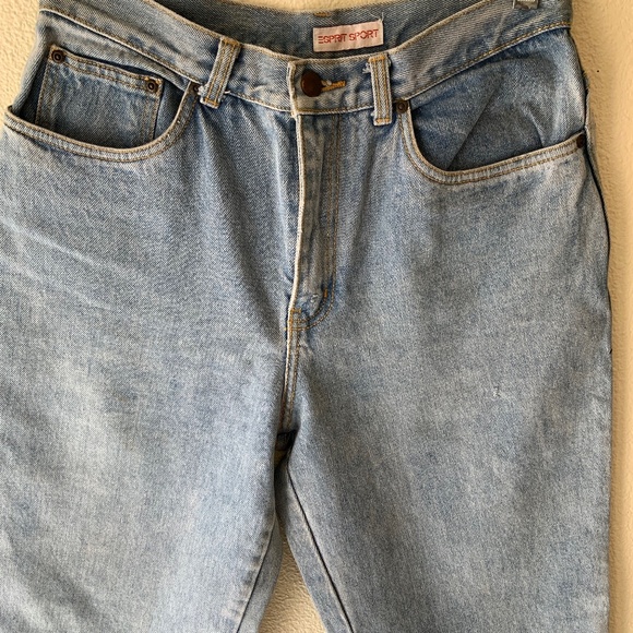 VINTAGE! Esprit Jeans Stonewashed Size 12 - Picture 1 of 8